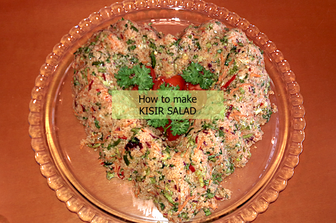 How to make bulgur salad - KISIR