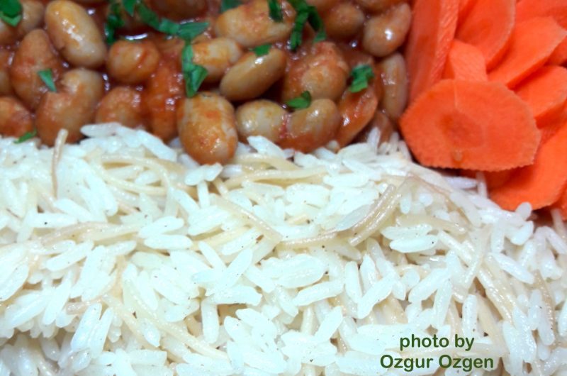 Healthy Beans and Rice Pilaf